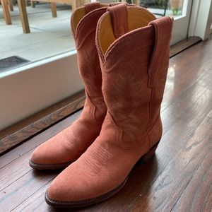 Dusty Rose Tecovas Cowboy Boots (Size 6.5)